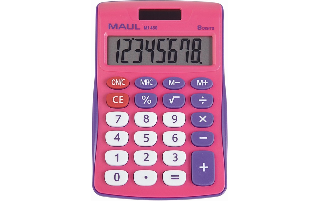 Maul Calculatrice MJ450 Junior Rose
