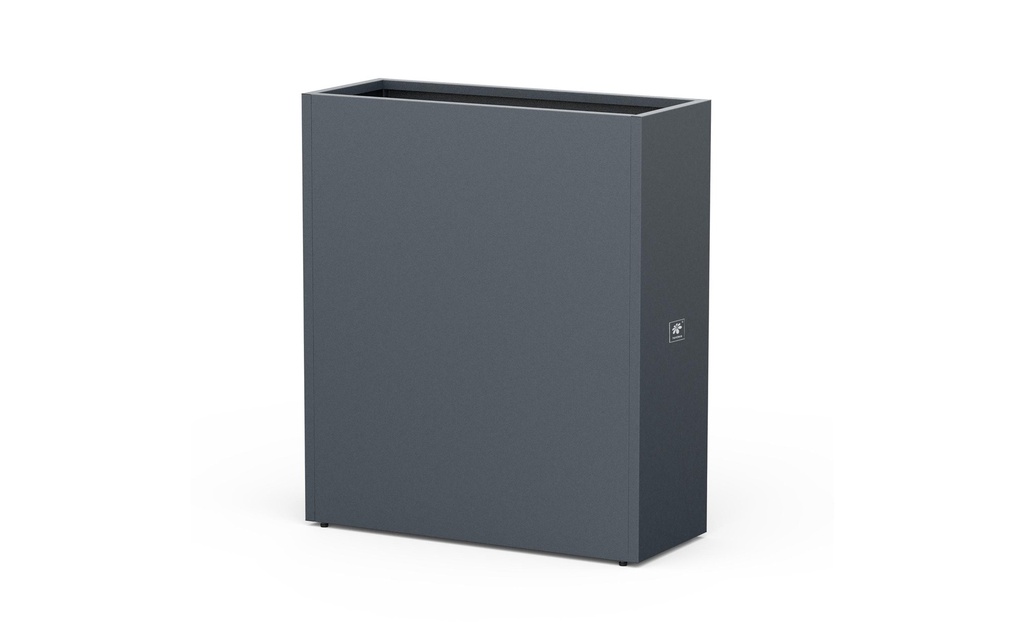 Herstera Bac à fleurs Planter Divider 40, 100x40x115 cm, anthracite