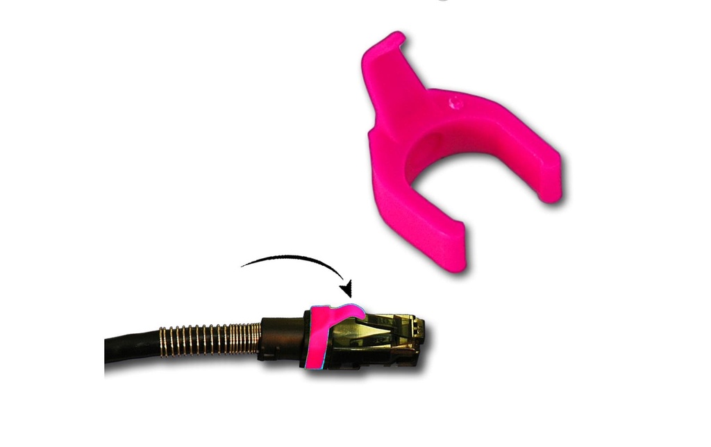 Patchsee PatchClip 50 Pièce/s Rose