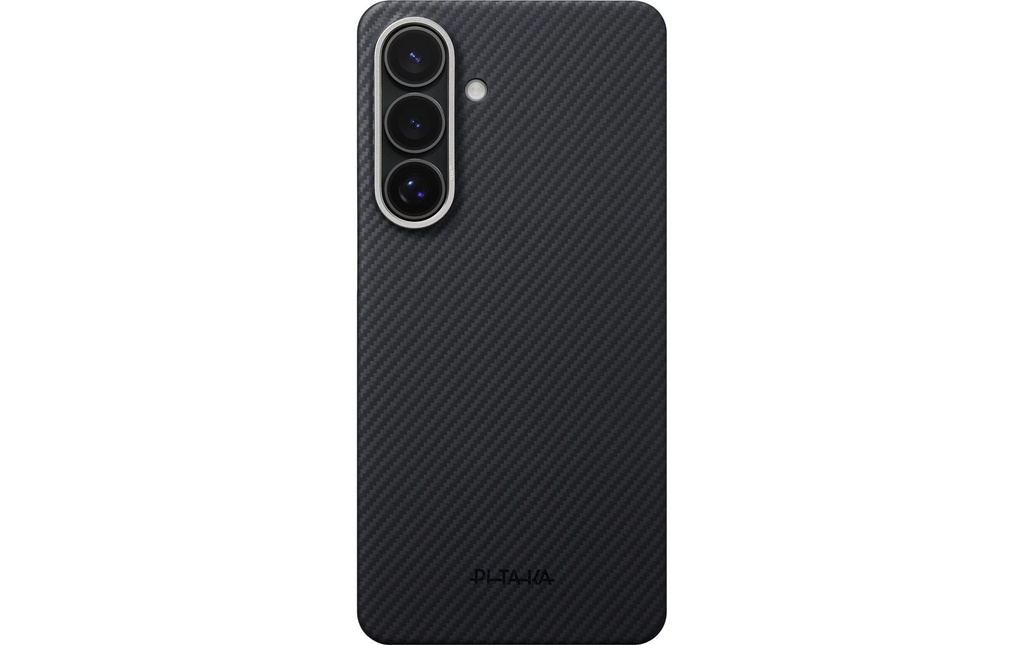 PITAKA Aaron Button Edge Case Galaxy S26 Plus Magsafe, Black Grey