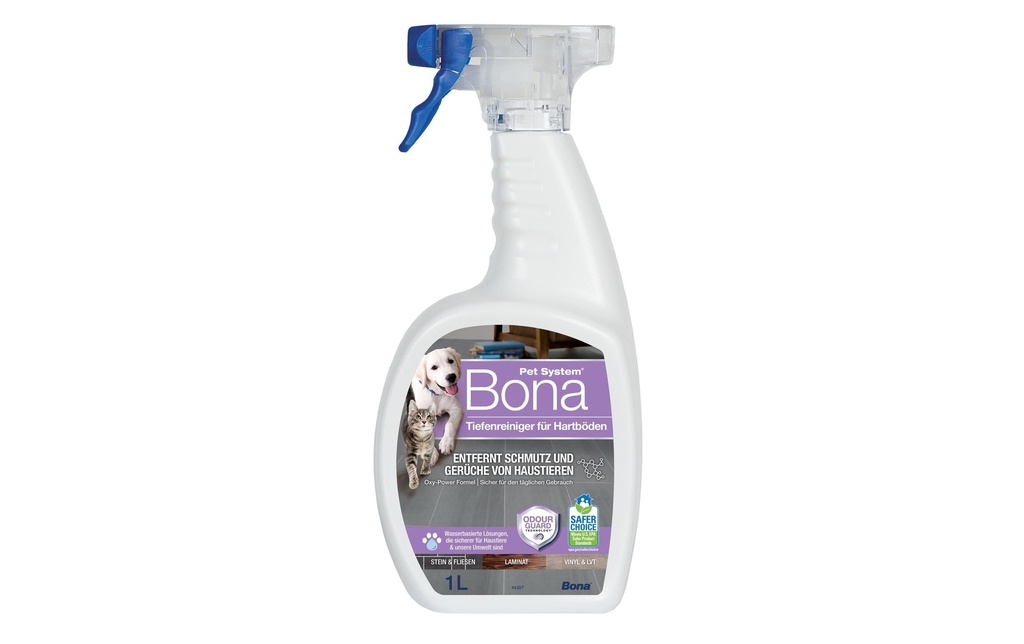 Bona Nettoyant pour sol Pet System pour les sols durs, 1 l