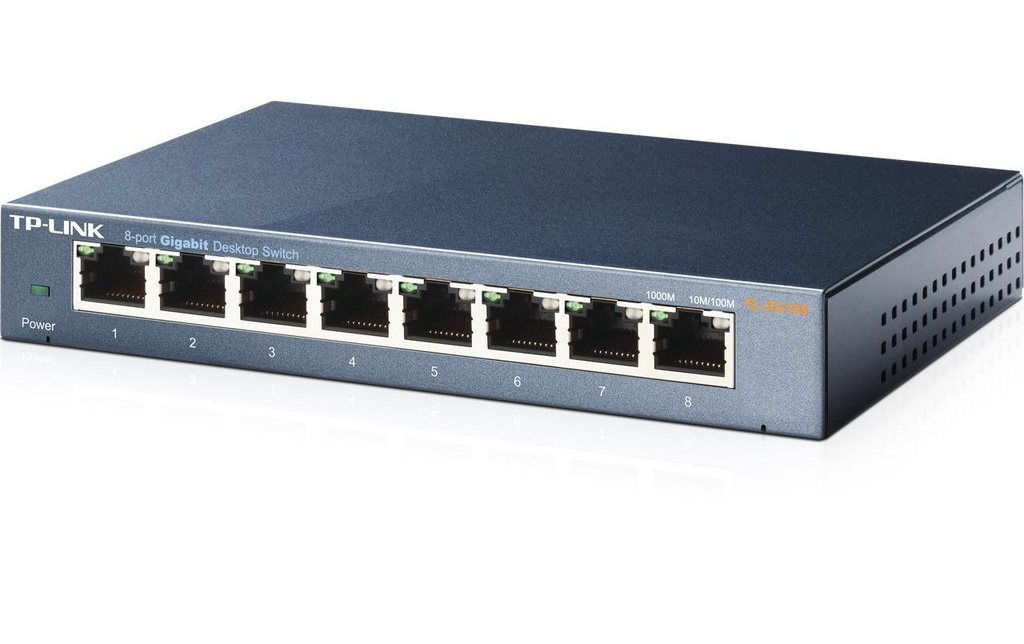 TP-Link Switch Commutateur non administrable Omada 8 ports 1G TL-SG108 8 Port