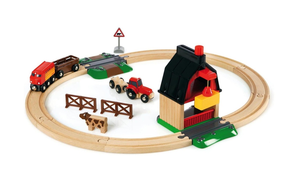 BRIO Chemin de fer Ensemble Ferme