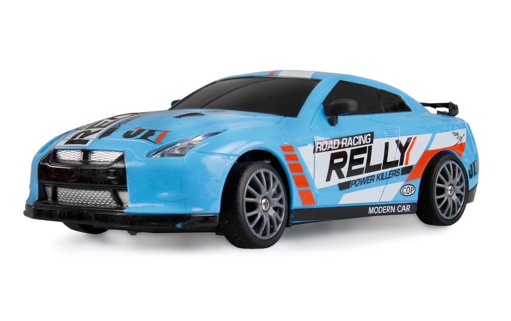 Amewi Drift Sport Car 4WD Bleu, RTR, 1:24