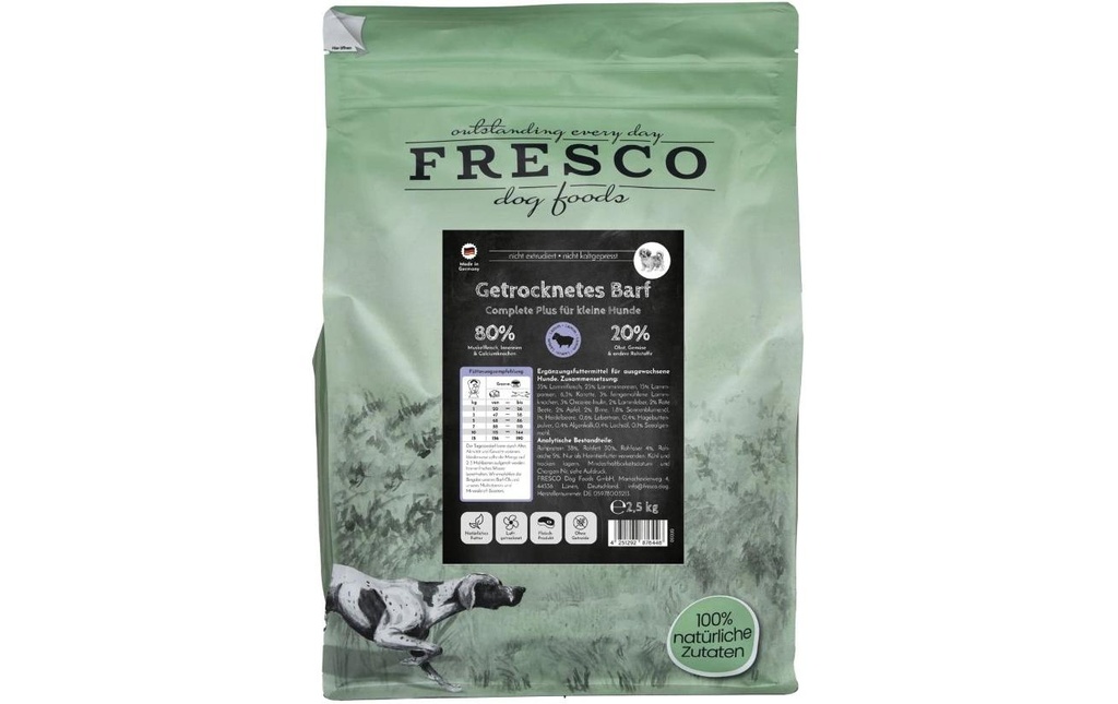 FRESCO Alimentation sèche Complete Plus Mini agneau, 1 kg