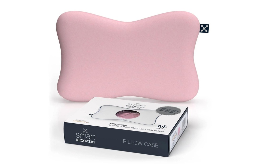 Smartsleep Taie d’oreiller Recovery M 50 x 32 x 11.5 cm, Rose
