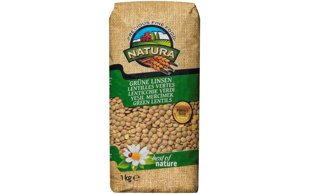 Natura Lentilles vertes 1 kg