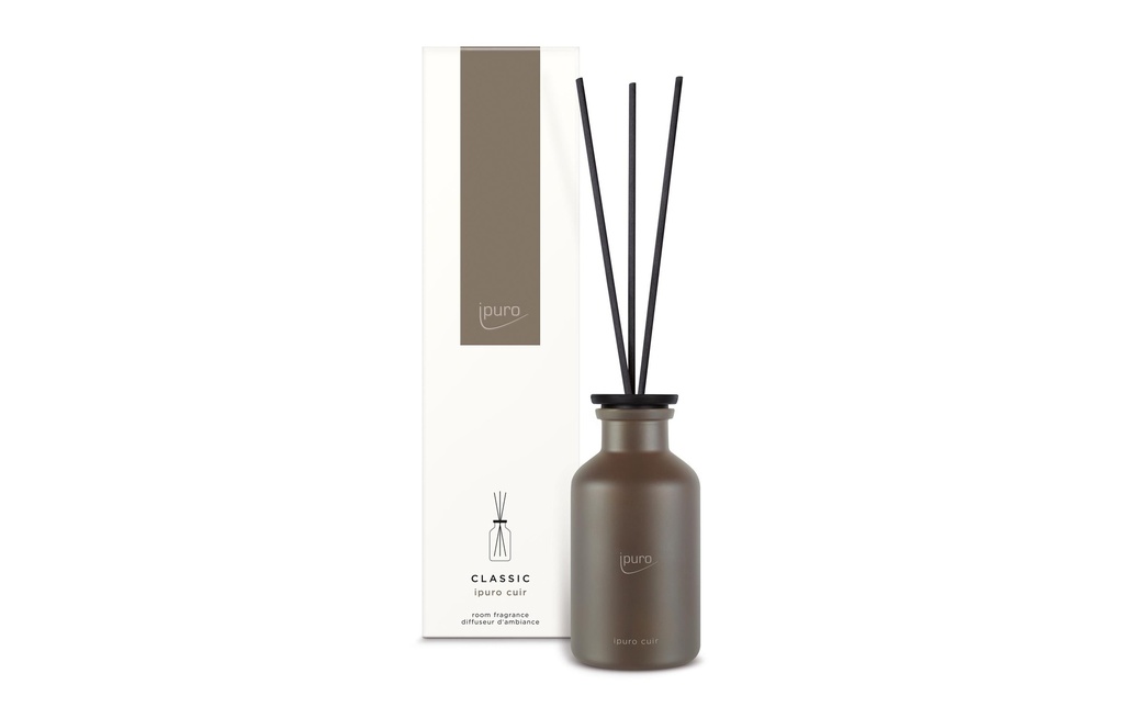 ipuro Bâtonnets parfumés Cuir 240 ml