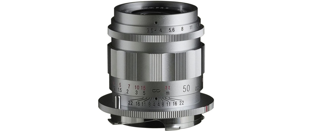 Voigtländer Longueur focale fixe APO-Lanthar 50mm F/3.5 argent – Leica M