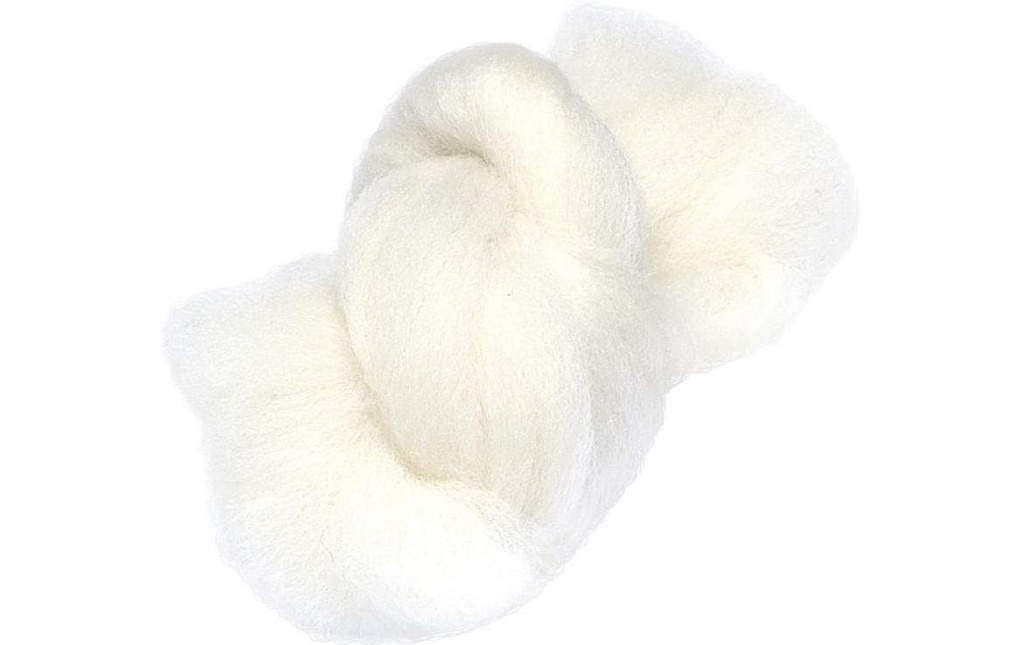 Heyda Laine de feutre 50 g, Blanc
