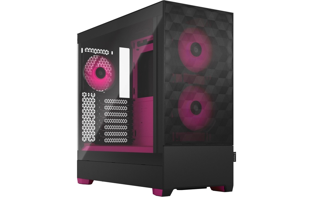 Fractal Design Boîtier d’ordinateur Pop Air RGB TG Magenta