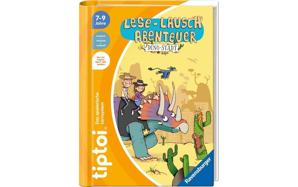 tiptoi Livre éducatif Lese-Lausch-Abenteuer Dino-Stadt