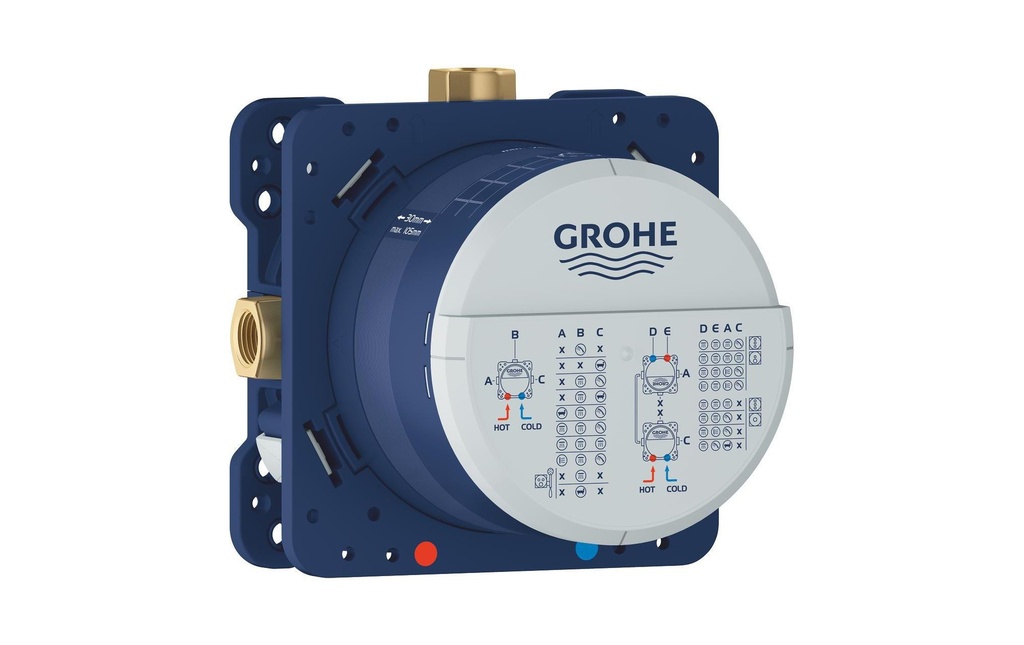 GROHE Accessoires de montage Rapido SmartBox 1/2 1/2