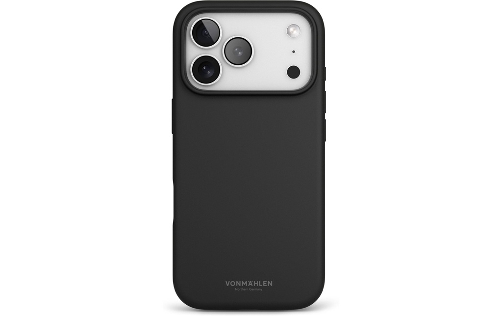 Vonmählen Coque arrière Soft Silicone iPhone 17 Pro Max Black