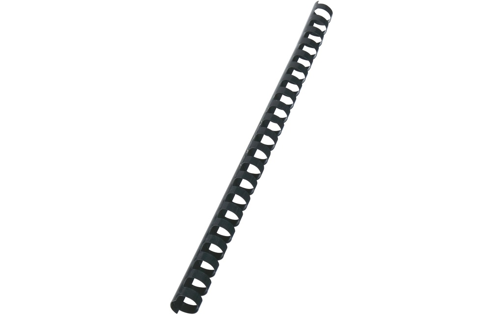 GBC Peigne de reliure Ø 16 mm, noir, 100 pièces
