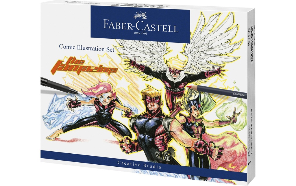 FABER-CASTELL Artist Pen Comic 15pces Illust (15 pces)