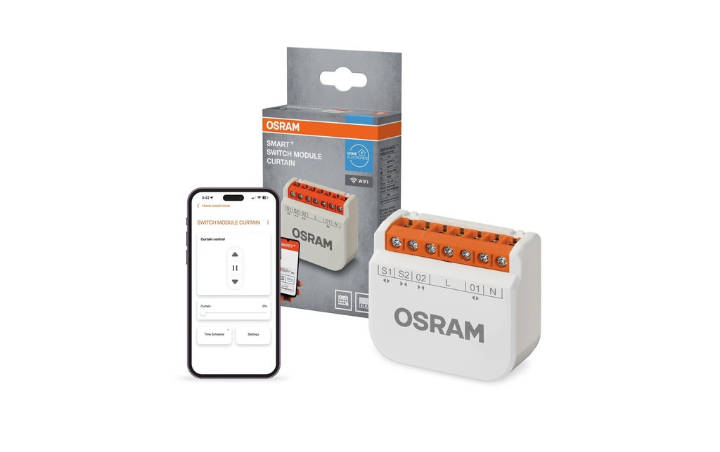 OSRAM SMART+ WIFI Switch Module Curtain Blanc