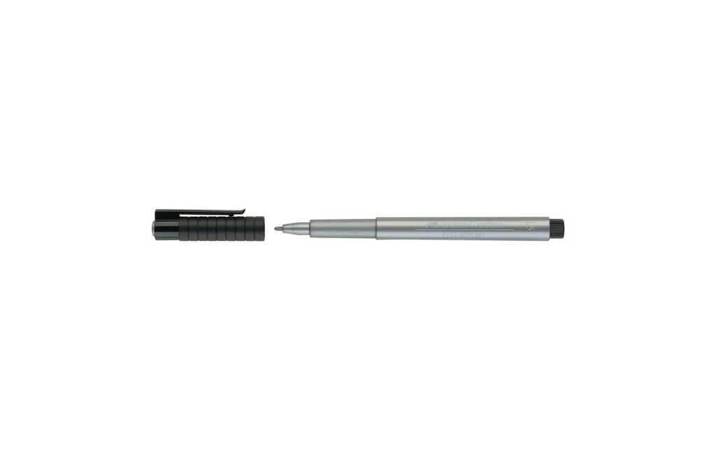 FABER-CASTELL Feutre-chine ArtistPen M argen