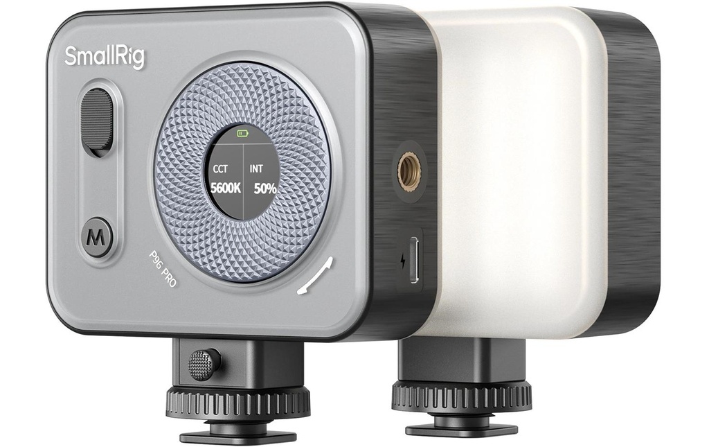Smallrig Vibe P96 Pro Mini-lampe vidéo à LED Noir