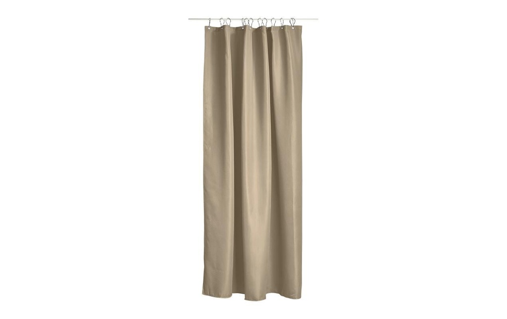 Zone Denmark Rideau de douche Lux 180 x 200 cm Camel