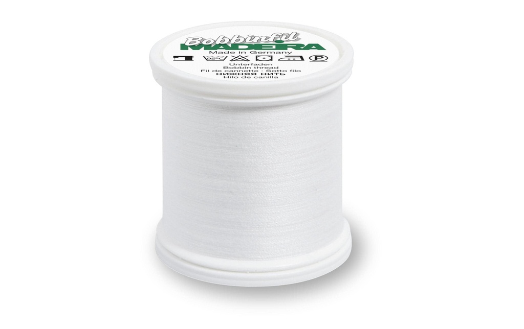 Madeira Fil inférieur Bobbinfil Nr 60 Blanc
