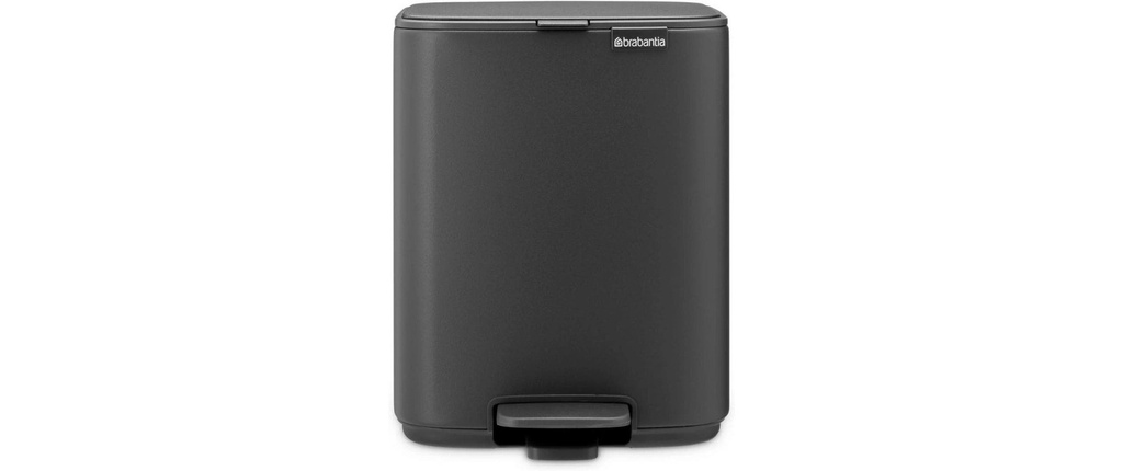 Brabantia Poubelle cosmétique Bo 7 l, Gris