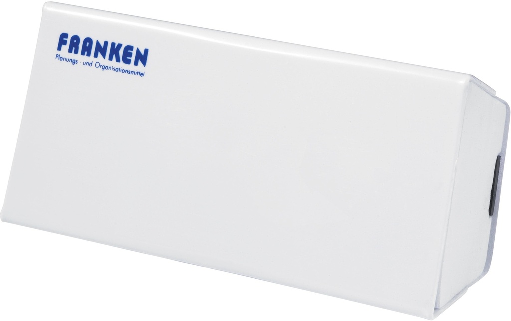 Franken Effaceur pour tableau Magnétique 7.5 x 4.5 x 16 cm, blanc
