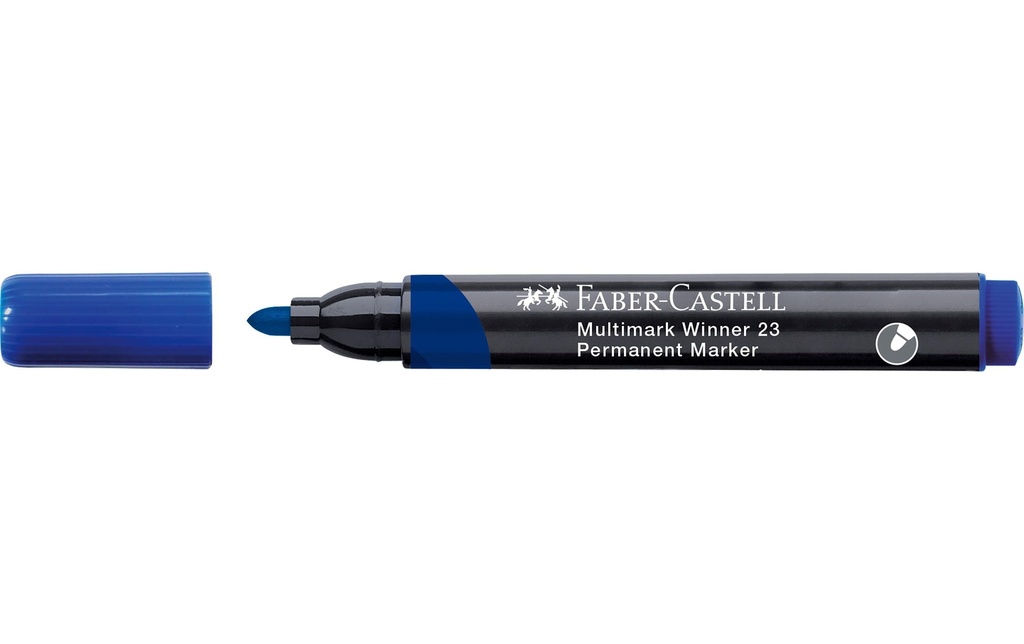 Faber-Castell Marqueur indélébile Multimark Winner 23 Bleu