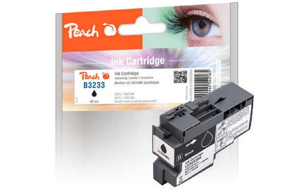 Peach Encre Brother LC-3233 noir