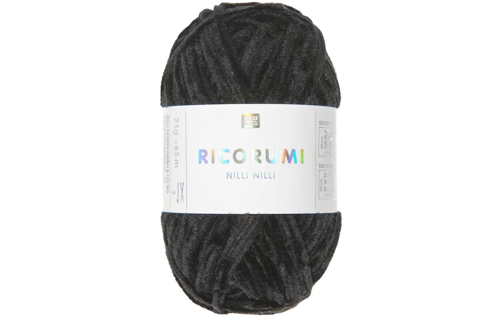 Rico Design Laine Ricorumi Nilli Nilli Noir