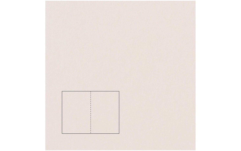 Rico Design Paper Poetry Essentials Carte à volet A5, sable