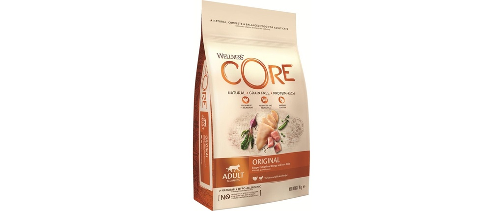 Wellness Core Alimentation sèche Original 4 kg
