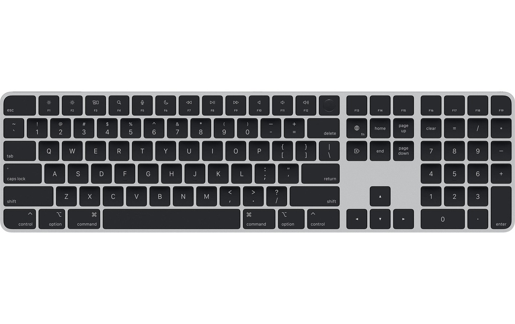 Apple Magic Keyboard avec Touch ID et pavé numérique disposition CH