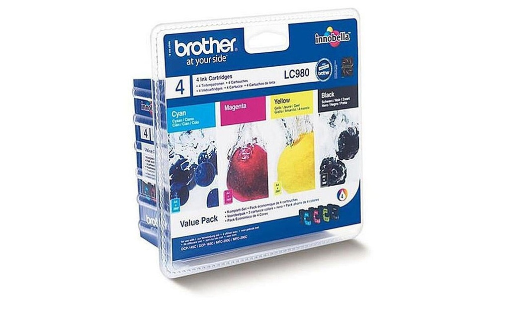 Brother Kits d’encre LC-980VALBP