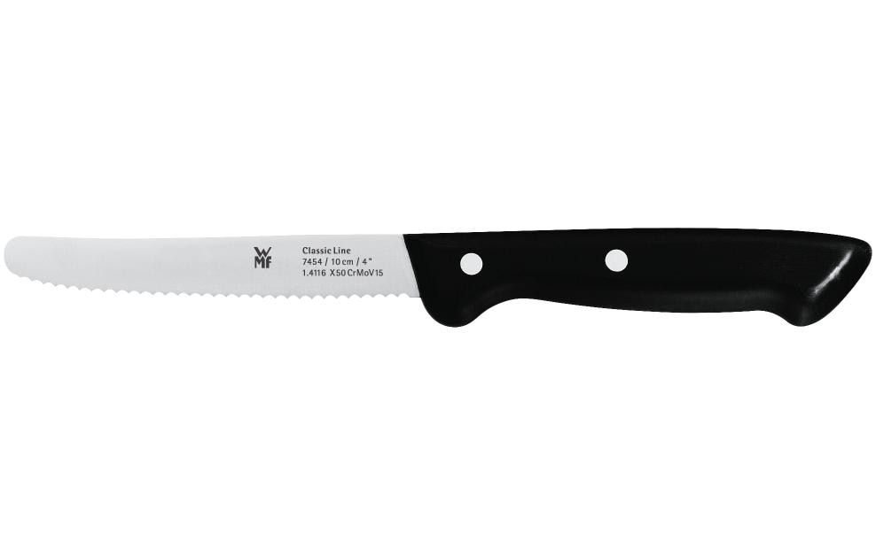 WMF Couteau petit déjeuner Classic Line 11 cm, Noir