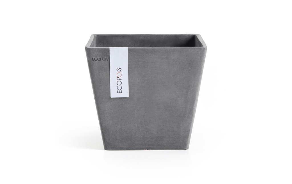 Ecopots Pot à fleur Rotterdam 20 Gris