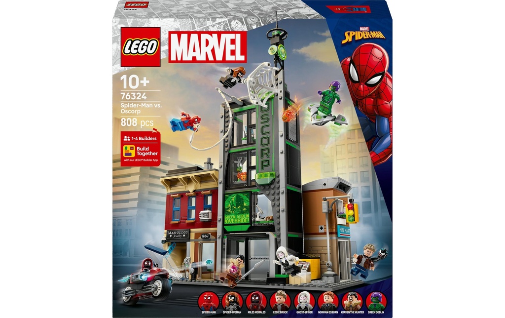 LEGO® Marvel Spider-Man vs. Oscorp 76324