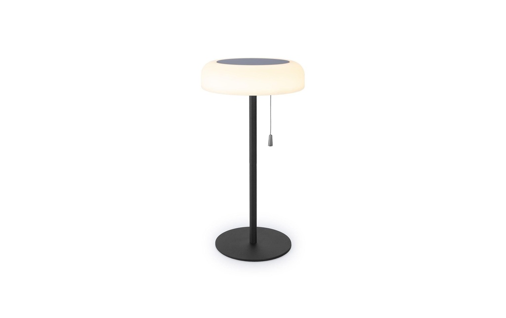 STT Lampe de table Lampe solaire de confort Black