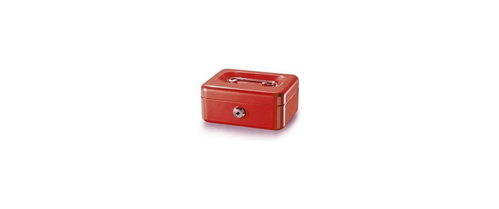 Robert Rieffel Caisse à monnaie VT-GK1 Rouge