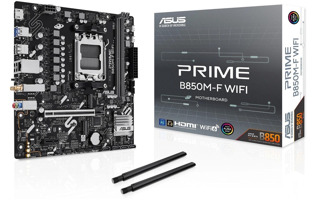 ASUS Carte mère PRIME B850M-F WIFI