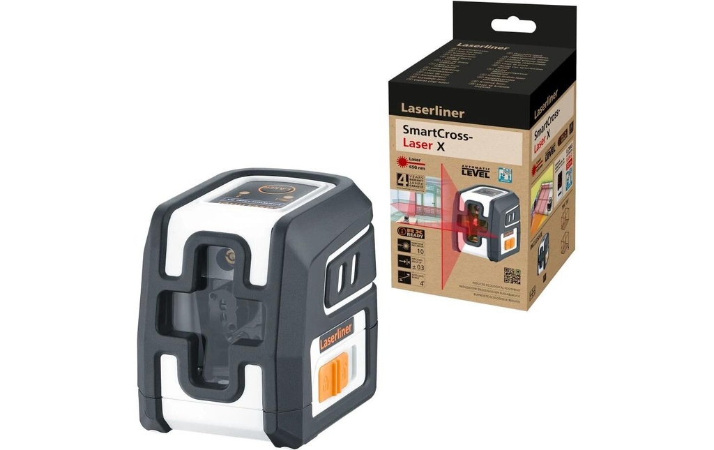 Laserliner Laser à lignes croisées SmartCross-Laser X 10 m
