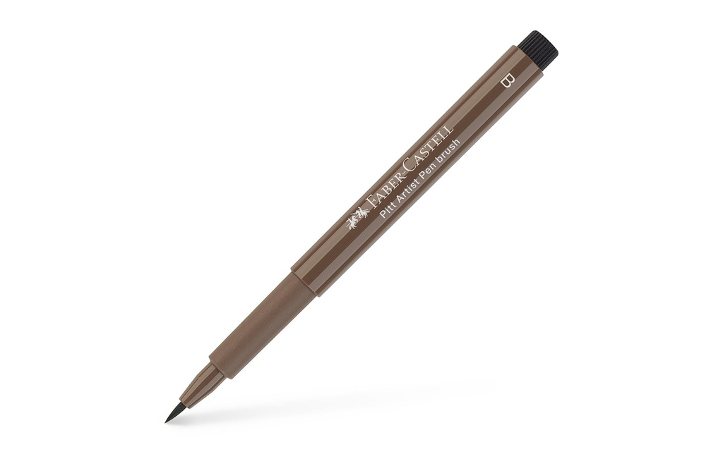 FABER-CASTELL Artist Pen B brun noyer