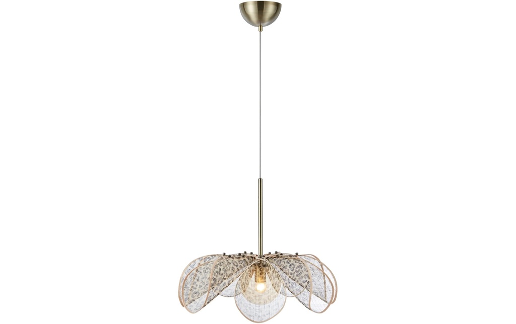 Markslöjd Lampe suspendue STYRKA 1 flamme 63 cm laiton antique
