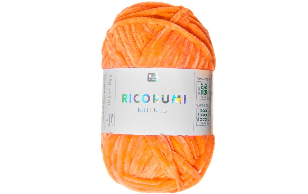 Rico Design Laine Ricorumi Nilli Nilli Orange fluo