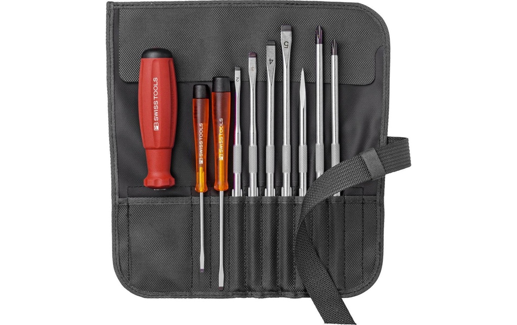 PB Swiss Tools Jeux de tournevis PB8218 10 pièces