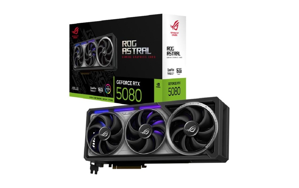 ASUS ROG Carte graphique ROG Astral GeForce RTX 5080 16 Go
