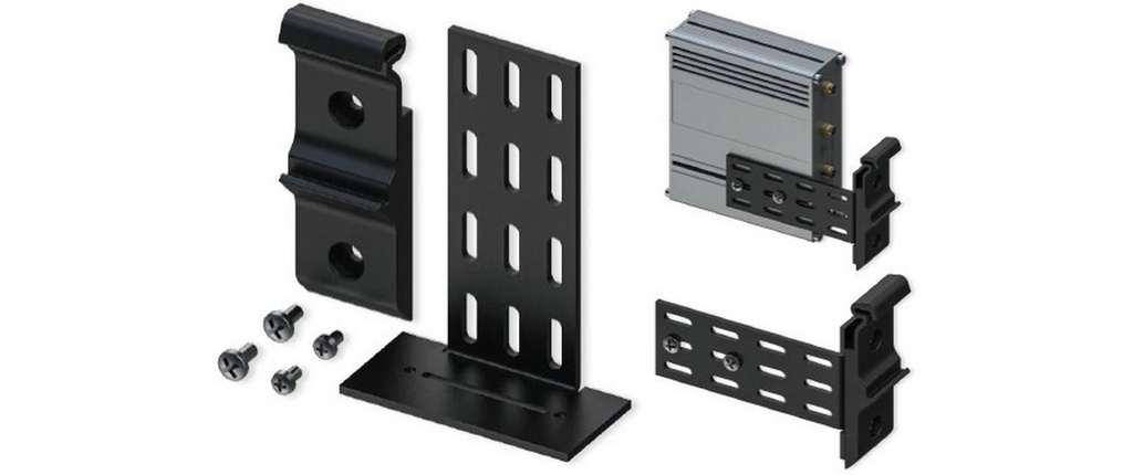 Teltonika Kits de montage PR5MEC23 Adaptateur de rail DIN