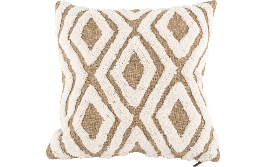 Tiseco Coussin Sahara Contrast 45 x 45 cm, Sabler