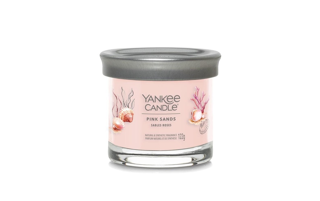 Yankee Candle Signature Bougie parfumée Pink Sands Signature Small Tumbler