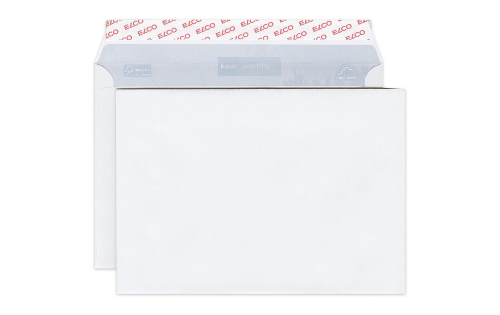 ELCO Enveloppe Proclima C5, Pas de fenêtres, 25 Pièce/s
